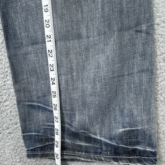 Helix Straight Jeans Mens Size 36x30 Blue Stone Wash Denim Loose Fit See Photos - Picture 13 of 13